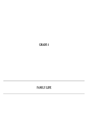 Family Life Education Parent Withdrawal Form