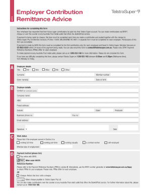 Employer Contribution Remittance Advice