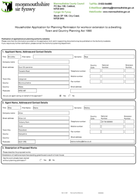 Householder Application for Planning Permission