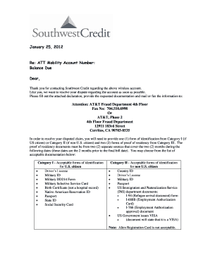 Identity Theft Victims’ Complaint and Affidavit