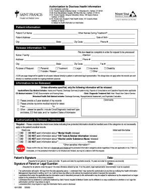 Authorization to Disclose Health Information