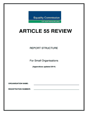 Article 55 Review Report
