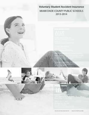 Miami Dade County Public Schools K-12 Voluntary Student Accident Insurance