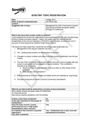 Form preview