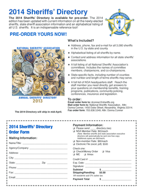 2014 Sheriffs' Directory