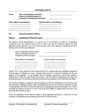 Appointment letter format - anything form