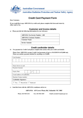 Credit Card Payment Form