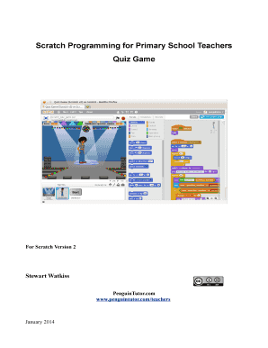 fillable online scratch programming for primary school teachers quiz