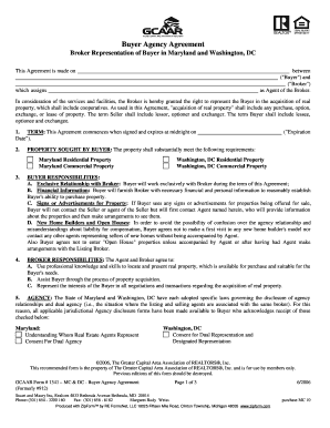 Buyer Agency Agreement