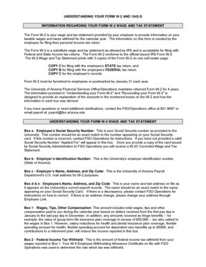 Form W-2 Wage and Tax Statement