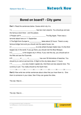 Bored on Board City Game