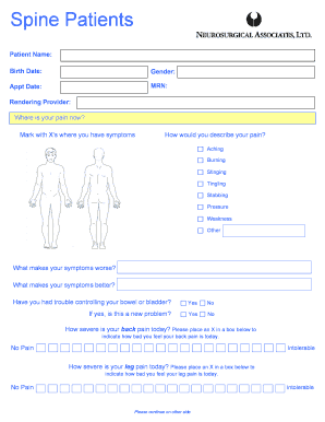 Oswestry Low Back Pain Disability Questionnaire