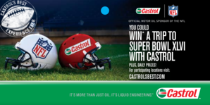 Castrol Super Bowl Contest Entry Form