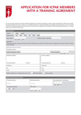 Work experience letter sample - ICPAK members with an ICAEW training agreement - ICAEW.com