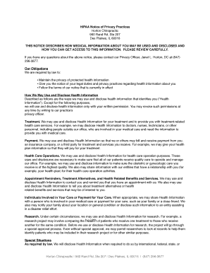 HIPAA Notice of Privacy Practices