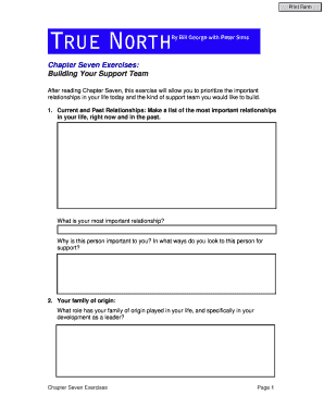 Chapter Seven Exercises