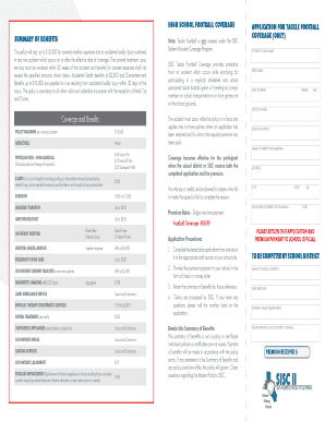 Tackle Football Coverage Application
