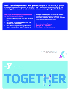 Pittsfield Family YMCA Donation Form