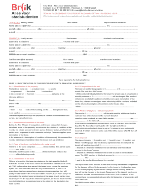 Huurcontract voor studentenwoning