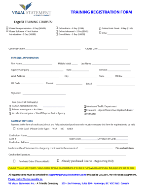 TrainingRegistrationForm REVISED