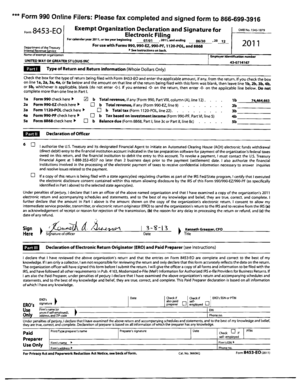 Form 990 Return of Organization Exempt From Income Tax