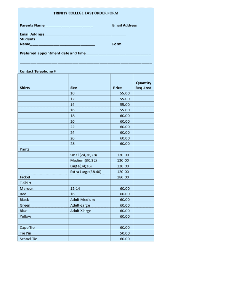 Form preview