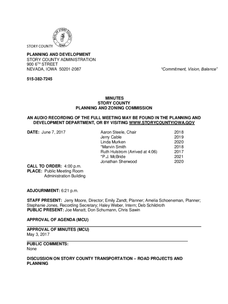 Fillable Online Aaron Steele, Chair Fax Email Print pdfFiller