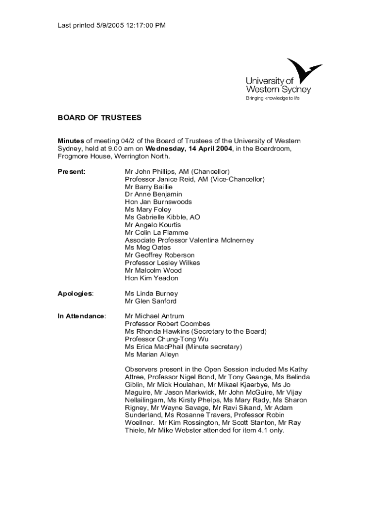 Fillable Online UWS Tracking Systems for Teaching &amp; Learning - Western ...