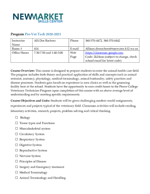 Pre-Veterinary Medicine - AcademicsMontana State University