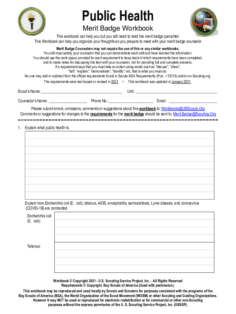 docslib doc3119045Merit Badge Workbook This Workbook Can Help You but You Still Preview on Page 1