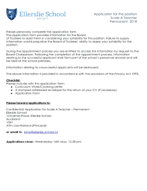 Fillable Online Board of Directors Application Form