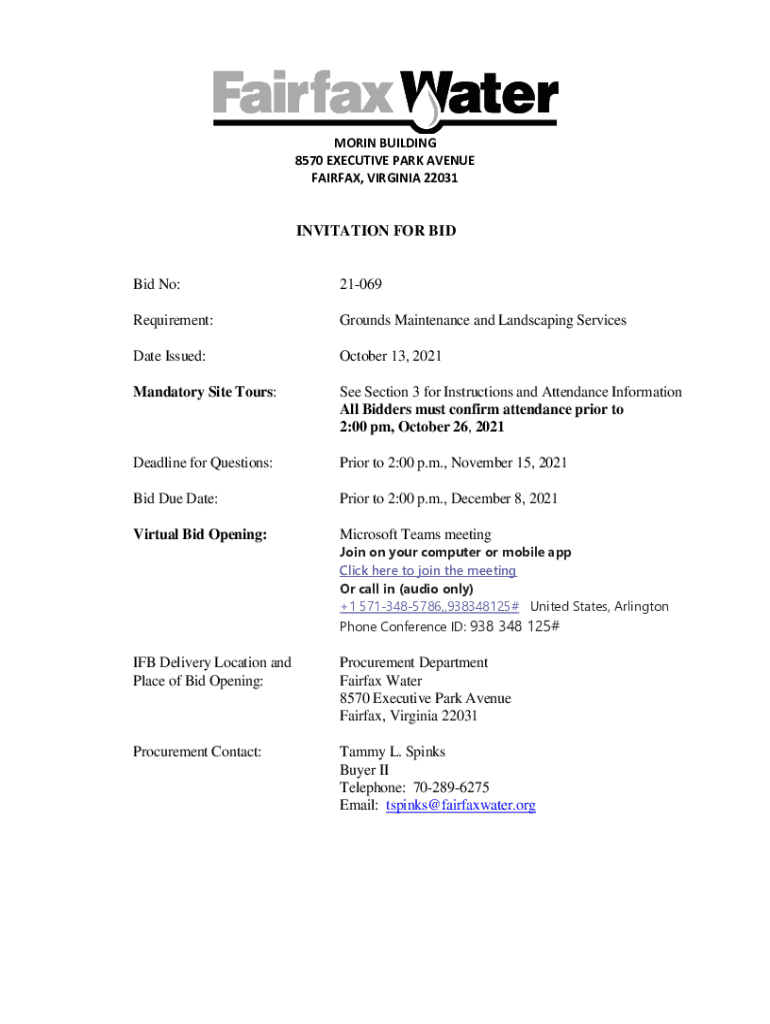 Fillable Online 21069 Requirement Grounds Maintenance and