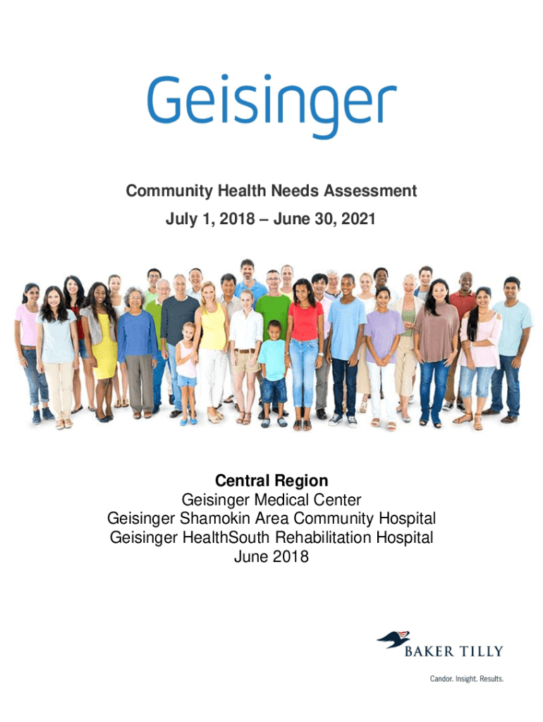 Fillable Online Geisinger Health Needs Assessment Fax Email Print