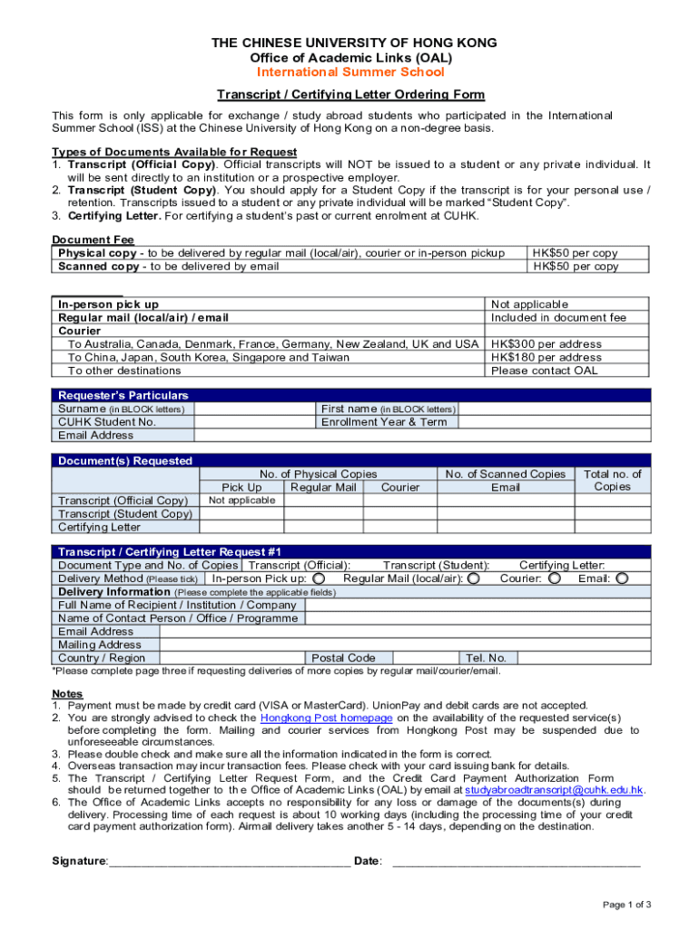 Fillable Online Application Chinese University Of Hong Kongapplication Chinese University Of Fillable Online Application Chinese University Of Hong Kongapplication Chinese University Of