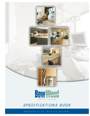 Dental Cabinetry Order Form