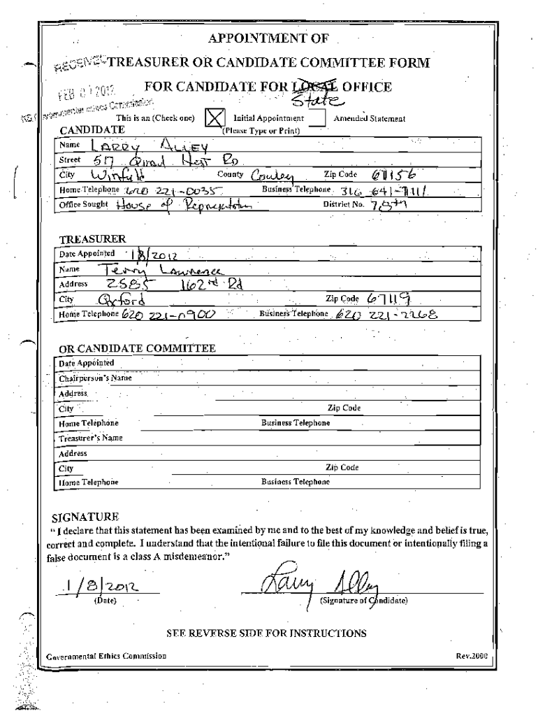 Fillable Online ethics ks Make An AppointmentVA Central Texas Health