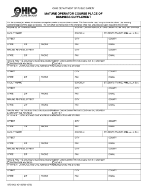 Fillable Online publicsafety ohio OPOTA Course Catalog Ohio Attorney Fillable Online publicsafety ohio OPOTA Course Catalog Ohio Attorney