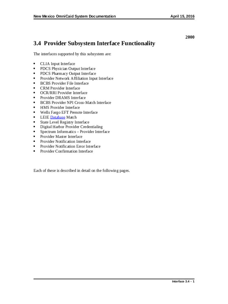 Project 25 Inter RF Subsystem Interface Protocol s NISTIServiceProvider 