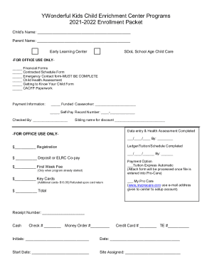 Daycare Enrollment Forms: Child Care Registration FormsDaycare Enrollment Forms: Child Care Registration FormsFamily Welcome Centers - New York City Department of EducationFamily Welcome Centers - New York City Department of Education
