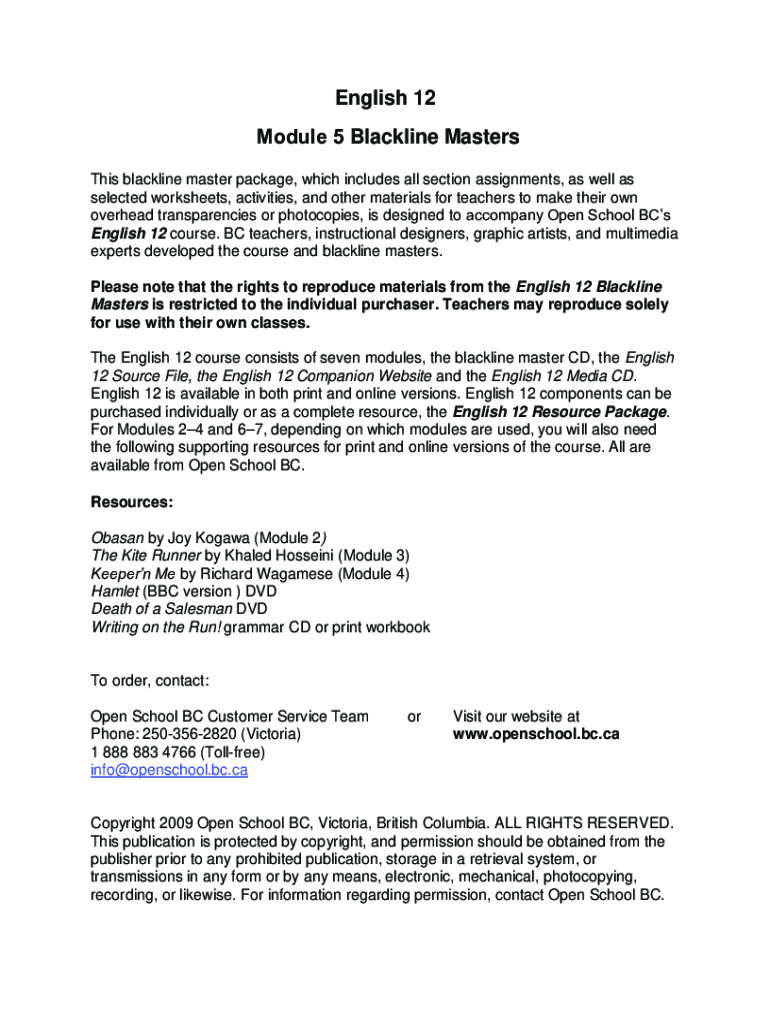 Fillable Online Blackline Master Worksheets - K12 Workbook Fax Email ...