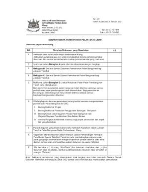 Unit Pusat Setempat (OSC)Portal Rasmi Majlis Perbandaran Kluang (MPK)