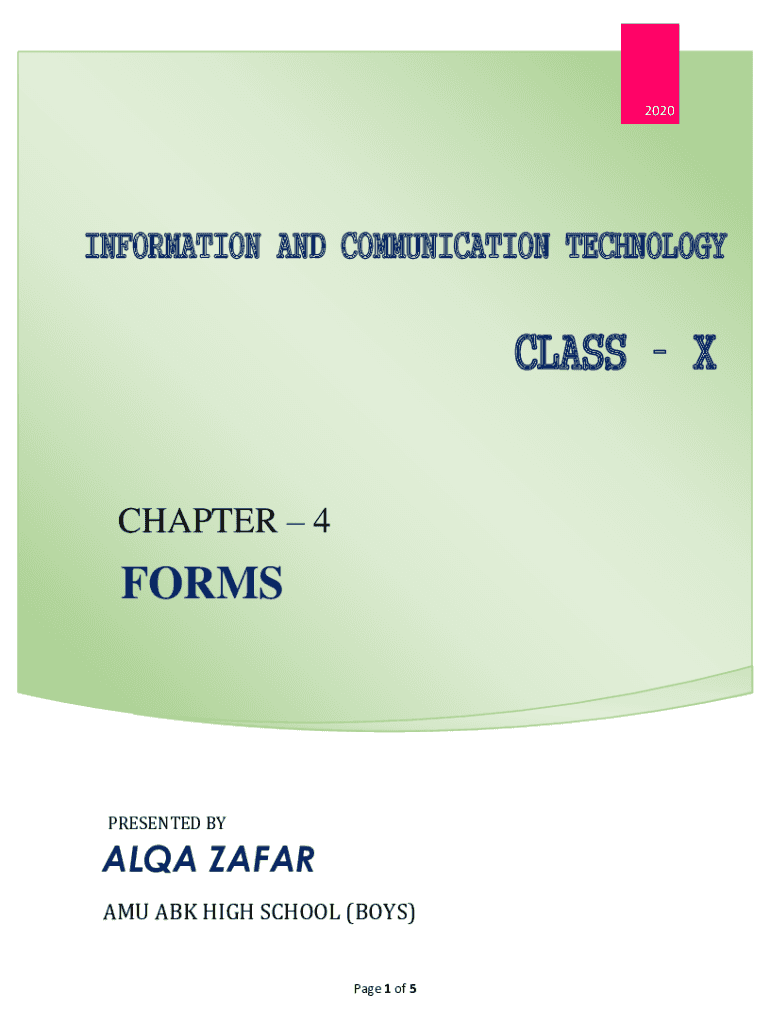 Form preview
