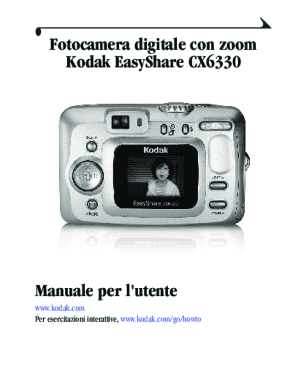 Fillable Online Kodak Manual - Manuals for Kodak Printer, Digital ...