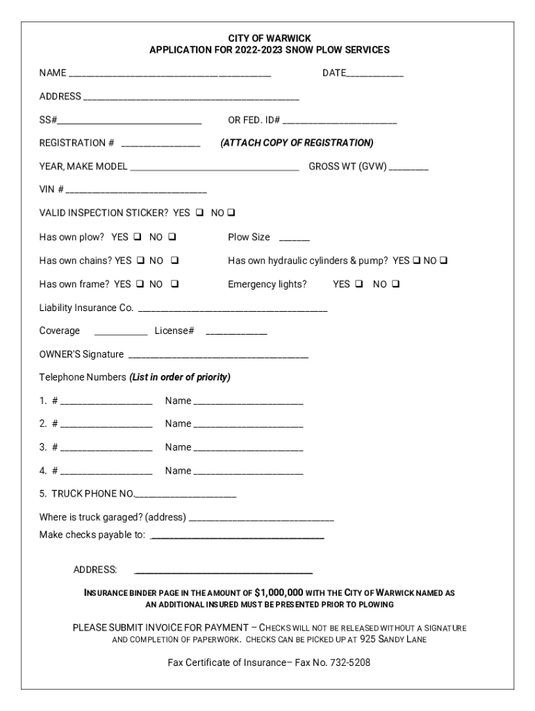 Fillable Online 25 Hilarious Snow Plow Names That Make Winter Worth It