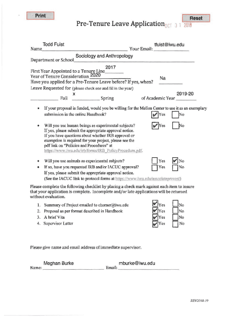 Form preview