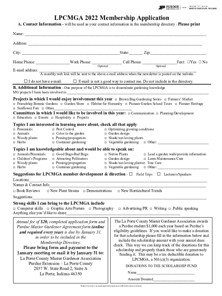 Fillable Online extension purdue