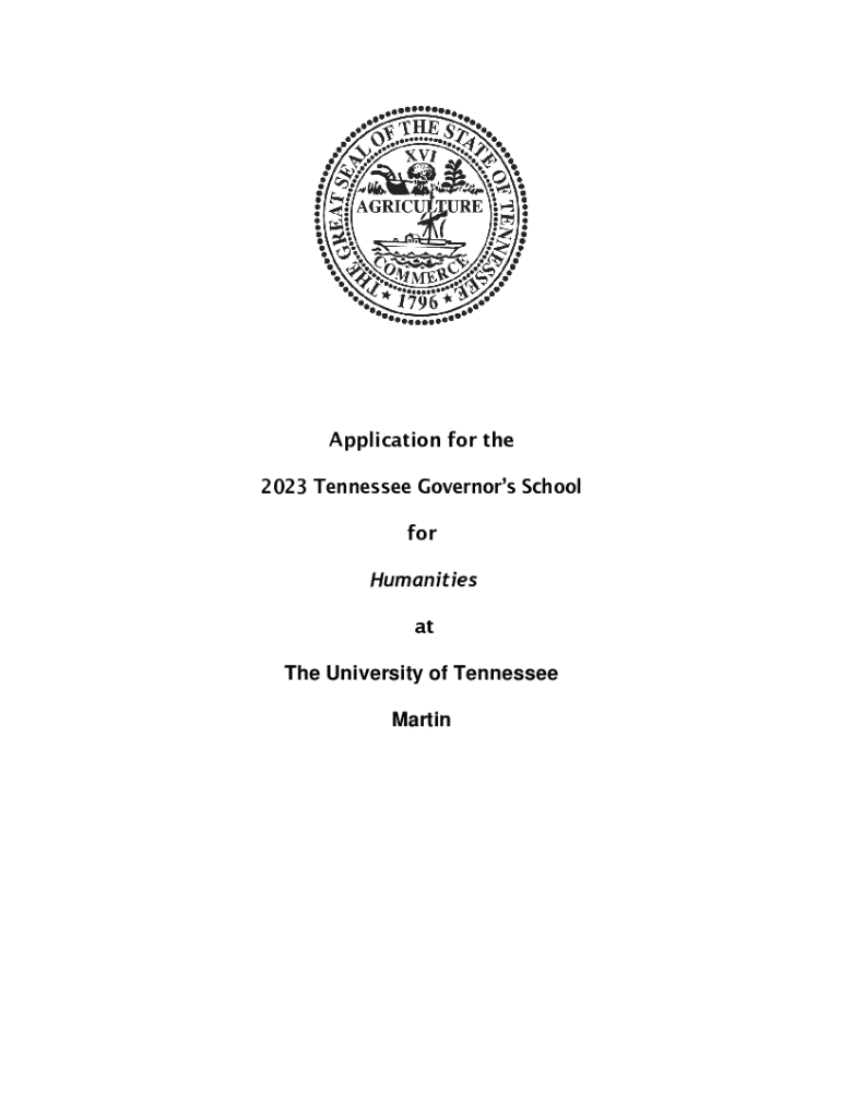 jshs-tn utk 2023-application2023 ApplicationTennessee Junior Science and Humanities Preview on Page 1