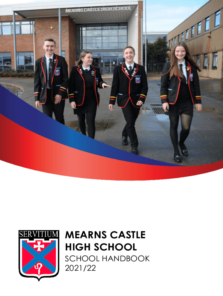 Fillable Online Mearns Castle School HandbookMearns Castle High School