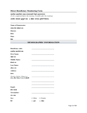Beneficiary Form - Fill Out and Sign Printable PDF TemplatesignNow