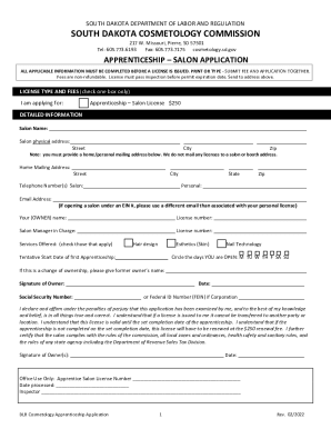 South Dakota Department of Labor and Regulation - apps.sd.gov